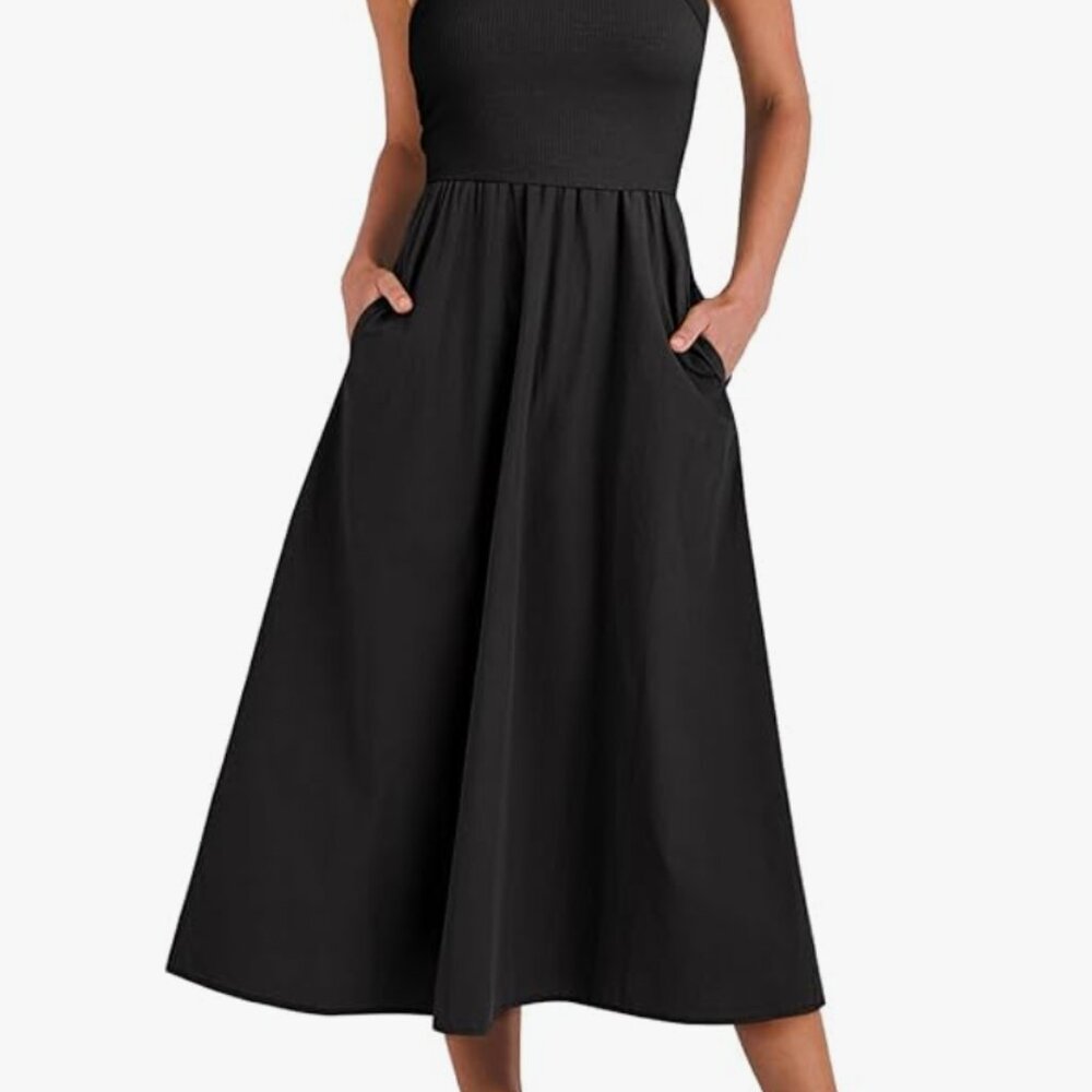 Black Racerback Dress - Picture 3 of 3